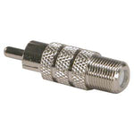 F-Type Female to RCA Plug Adapter - EAGLEG.COM