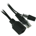 Balun AC / DC Y-Cable Adapter, Input Side 2.1mm DCJjack - EAGLEG.COM