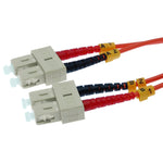 SC/UPC-SC/UPC OM1 Multimode Duplex 62.5/125 Fiber Optic Patch Cable - EAGLEG.COM
