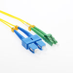 SC/UPC-LC/APC Singlemode Duplex 9/125 Fiber Optic Patch Cable - EAGLEG.COM