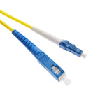 LC/UPC-SC/UPC Singlemode Simplex 9/125 Fiber Optic Patch Cable - EAGLEG.COM
