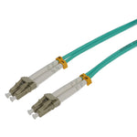 1m LC/UPC-LC/UPC Armored OM3 Duplex Fiber Optic Cable 105539