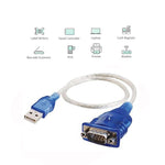 USB to RS232 Serial Adapter DB9-Male/Hex Nut, Prolific Chipset PL2303TA - EAGLEG.COM