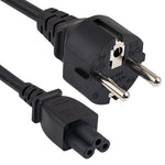 6Ft 18AWG European Schuko Power Cord CEE 7/7 To IEC-60320-C5 - EAGLEG.COM