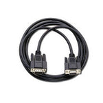 DB9 Serial Extension Cable Male To Female Black