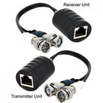 BNC Video Audio Extender Over Cat5e Cat6 Cat7 Cable - EAGLEG.COM