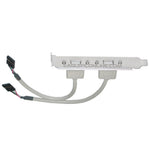USB PC Expansion Slot Cover to Board Header - EAGLEG.COM