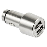 Metal High Speed Dual-Port USB Car Charger Adapter - EAGLEG.COM