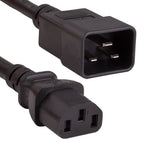 3Ft 14AWG 15A 250V Power Cord (IEC320 C13 to IEC320 C20) - EAGLEG.COM