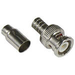 RG6 BNC Male Crimp-on Connector 2pc - EAGLEG.COM