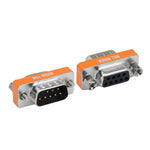 DB9 M/F Mini Null Modem Adapter - EAGLEG.COM