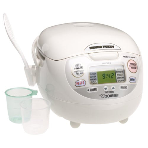 Zojirushi Neuro Fuzzy® Rice Cooker & Warmer NSZCC10/NSZCC18