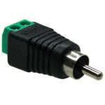 RCA Plug to Terminal Block - EAGLEG.COM