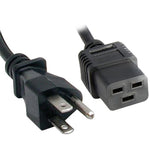 10Ft 14 AWG 15A 125V Power Cord Cable (NEMA 5-15P to IEC320 C19) - EAGLEG.COM