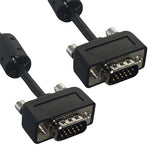 Ultra Slim SVGA Cable, Slim VGA Monitor Cable w/Ferrites - EAGLEG.COM