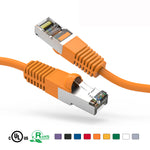 3Ft Cat5e Cable Shielded (FTP) Ethernet Network Cable Booted - EAGLEG.COM