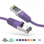 50Ft Cat5e Cable Shielded (FTP) Ethernet Network Cable Booted - EAGLEG.COM