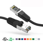 1.5Ft Cat5e Cable Shielded (FTP) Ethernet Network Cable Booted - EAGLEG.COM