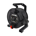 150FT CAT6A S/FTP Indoor/Outdoor Retractable Ethernet Network Cable Mobile Extension Reel 100867R