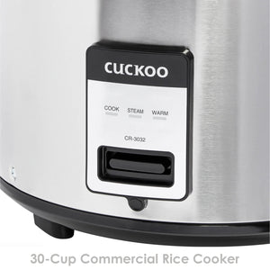 CUCKOO CR-3032 Commercial Rice Cooker 30-Cups