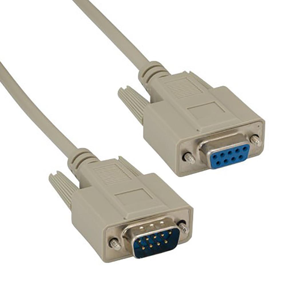 DB9 Serial Extension Cable Male to Female | EagleG.com | DB9 Cable ...