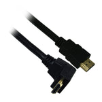 15Ft Right-Angle High Speed HDMI Cable with Ethernet 28AWG 4K 60Hz HDMI-015R