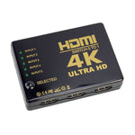 5-Way HDMI Switch w/IR Remote Control 3D 4K*2K@30Hz HDMI2-501