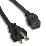 3Ft 12AWG AC Power Cord NEMA 6-20P to IEC-60320-C19, 20A/250V - EAGLEG.COM