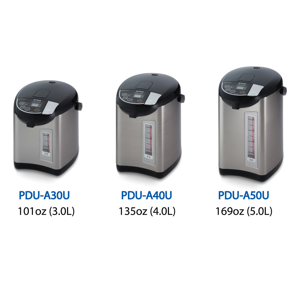 Tiger PDUA Series Stainless Steel Electric Water Boiler And Warmer