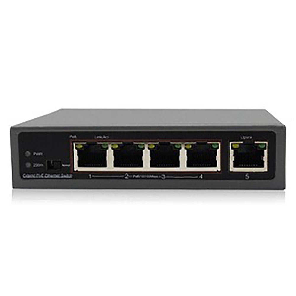 5-Port Gigabit PoE Switch 4 PoE + 1 Uplink Port– EAGLEG.COM