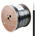 1000Ft RG6 CCS Quad Shield Direct Burrial Outdoor Coaxial Cable
