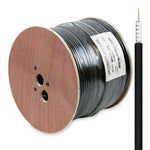 1000Ft RG6 CCS Dual Shield Direct Burrial Outdoor Cable Black