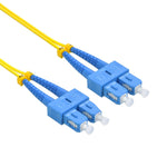 SC/UPC-SC/UPC SingleMode Duplex OFNR 2.0mm 9/125 Fiber Optic Patch Cable 102788