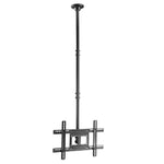 TV Ceiling Mount for 37~80" Fullmotion w/ 61.7" Arm 698~1568mm, Heavy-Duty, Max 600x400mm