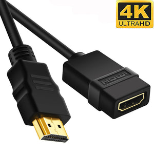 25Ft 26AWG UHD HDMI Cable High Speed w/Ethernet Extension–