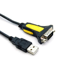 USB to RS232 Serial Adapter DB9-Male/ Hex Nut, Prolific Chipset - EAGLEG.COM