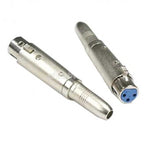 XLR 3P Female to 1/4" Mono Jack Adapter - EAGLEG.COM