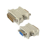 DVI-I Dual Link Male (24+5) / VGA (DB15HD) Female Adapter - EAGLEG.COM