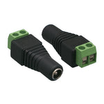 DC Plug Power Female 2.1 / 5.5mm to Terminal Block Adapter - EAGLEG.COM