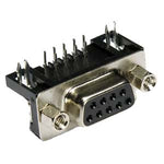 DB9 Female Right Angle Connector - EAGLEG.COM