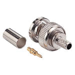 RG59/62 BNC Male Crimp-on Connector 3pcs - EAGLEG.COM